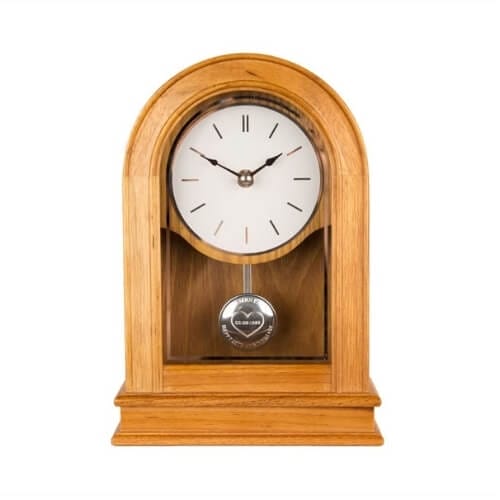 Personalised Oak 40th Ruby Anniversary Clock Awesome Ruby Wedding Gift Ideas For Him