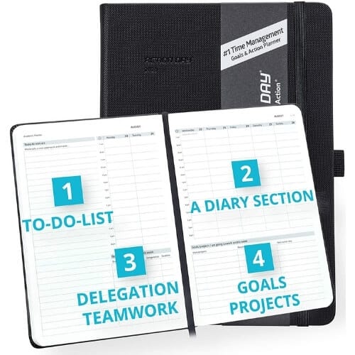 2020 Weekly/Monthly Planner by Action Day Amazing Gifts For A Female Boss That Will Surely Fill Her With Joy