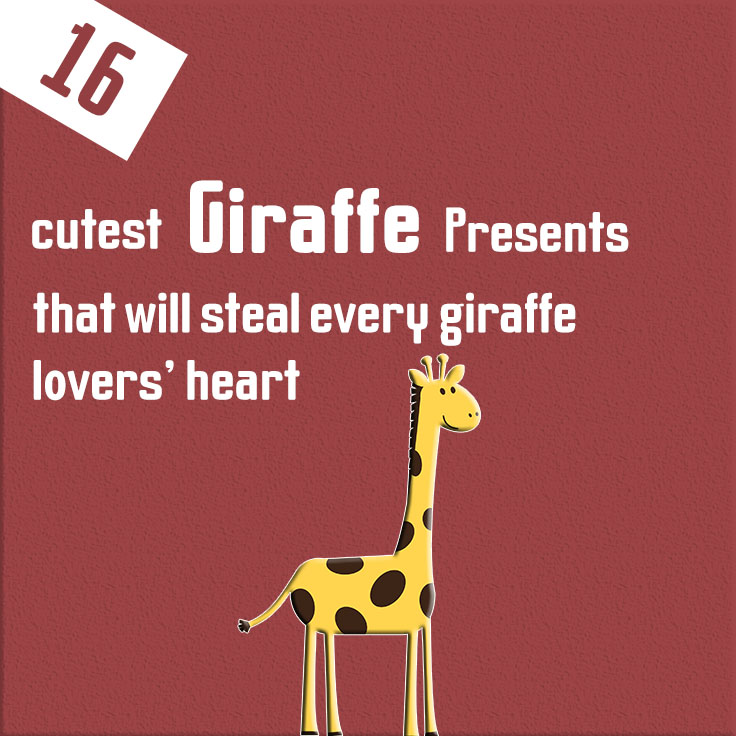 16 cutest giraffe presents that will steal every giraffe lovers’ heart