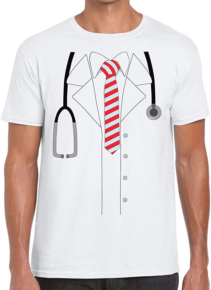 TeeDemon Doctor Costume - Funny - Mens Shirts