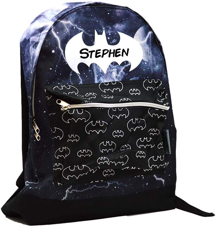 Personalised Batman Backpack for Kids