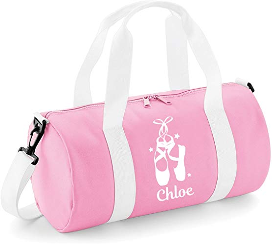 Personalised Girl's Ballet Shoes Dance Kit Bag