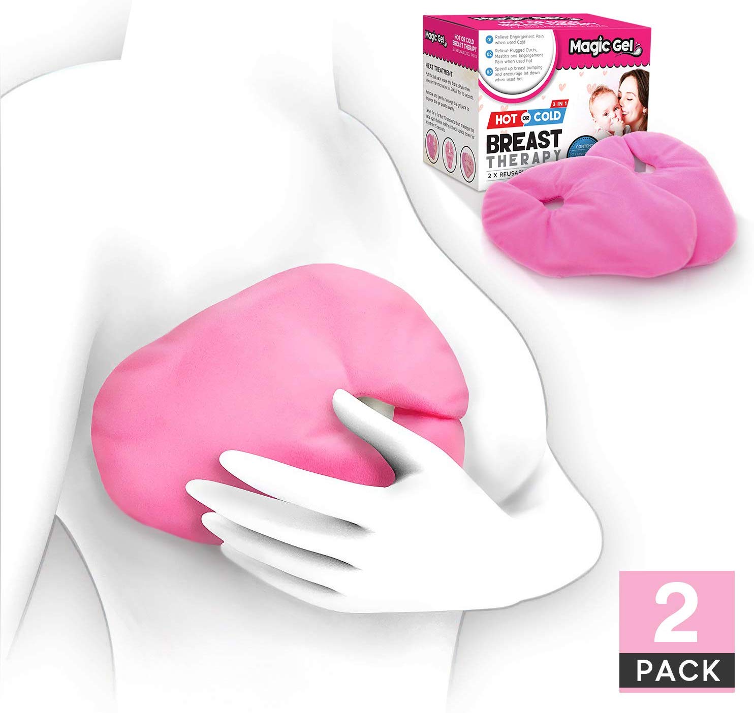 Breast Ice Pack or a Breastfeeding Heating pad