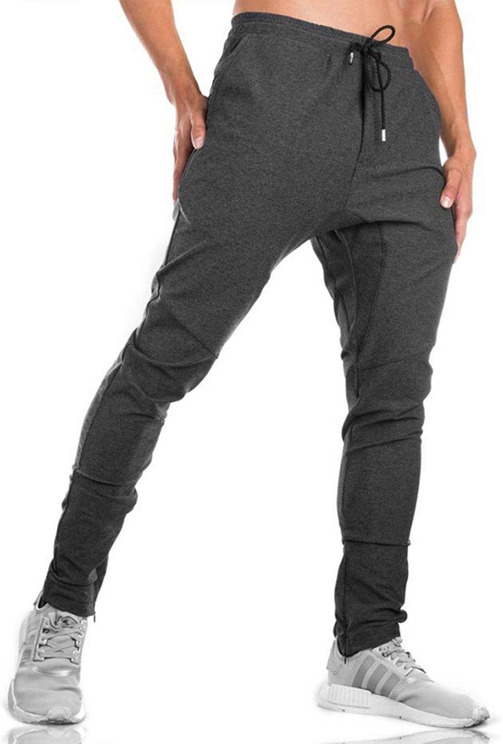 Mens Gym Jogger Trousers Tracksuit