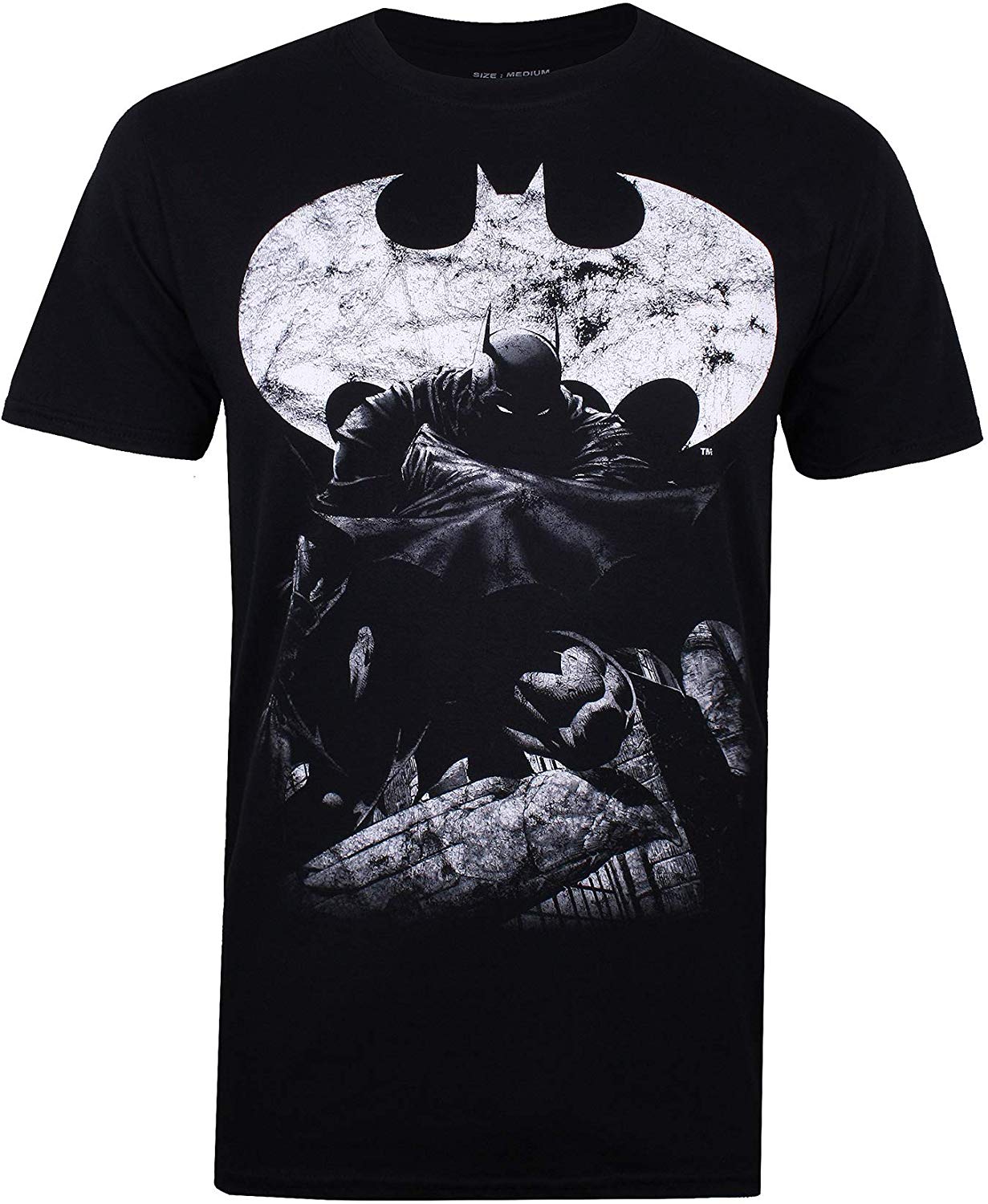 DC Comics Men's Dark Knight T-Shirt