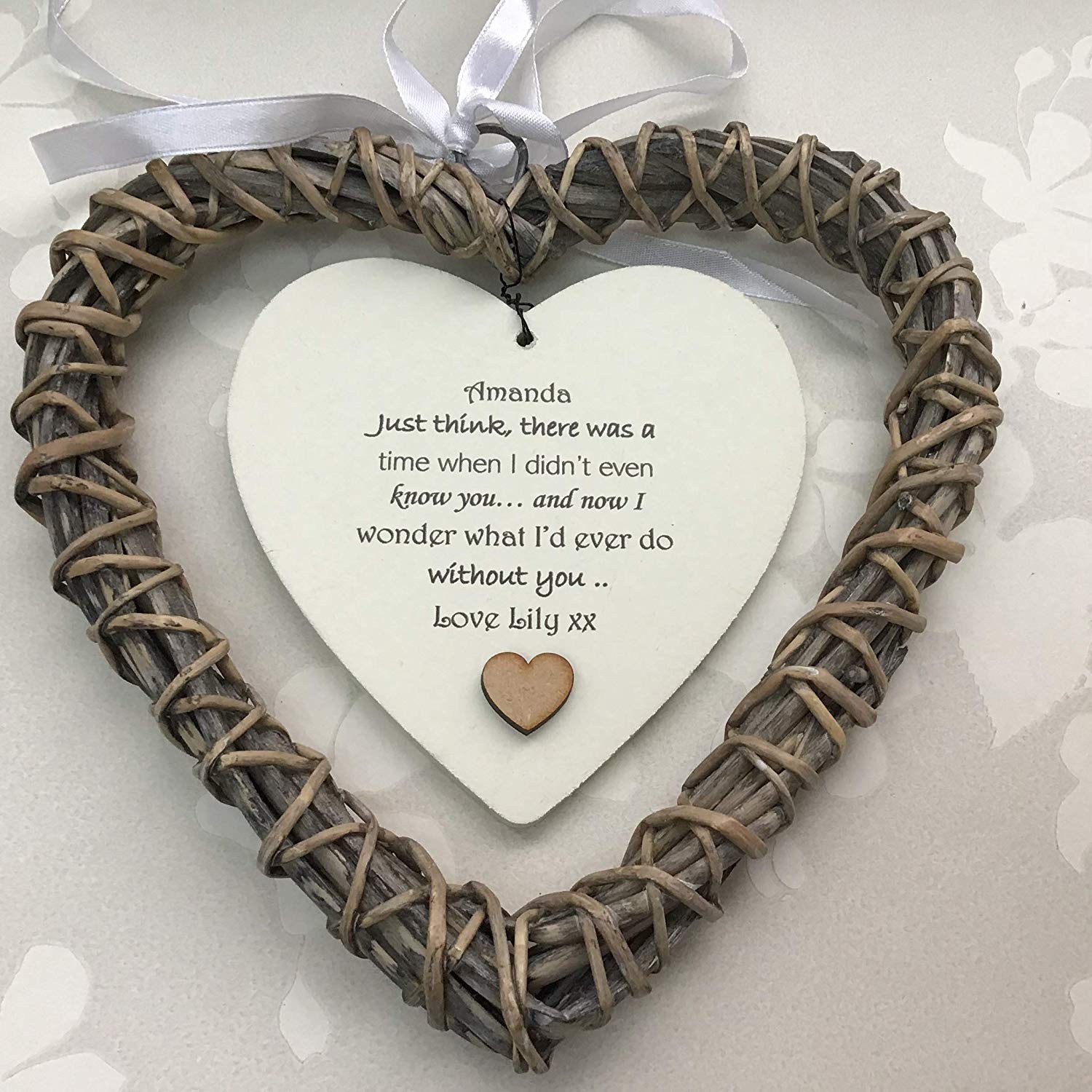 Personalised WILLOW HEART