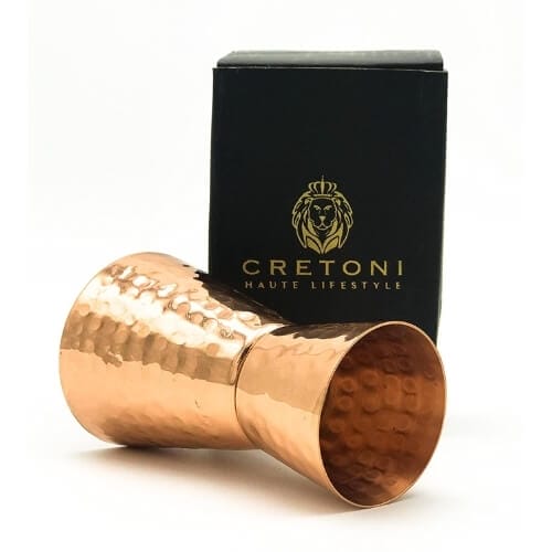 CRETONI Copperlin Pure Copper Hammered Superb Copper Gifts For Her That Will Instantly Make Her Smile
