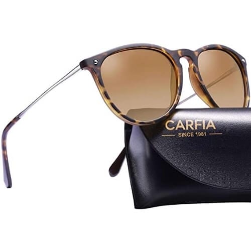 Carfia Vintage Mens Sunglasses for Women Amazing Travel Gifts for Her