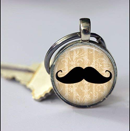 Mustache Very Nice Keychain