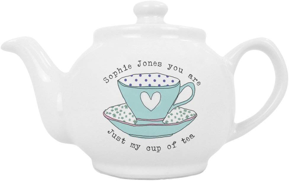Vintage Tea Cup Teapot Personalised
