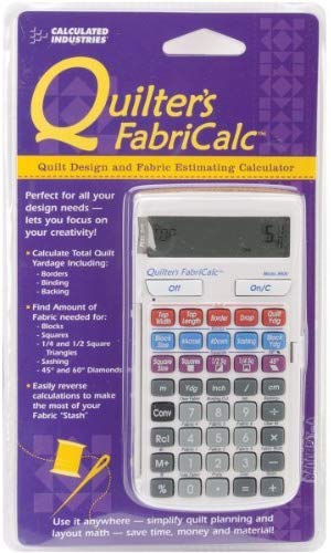 Quilt Design and Fabric Estimating Calculator