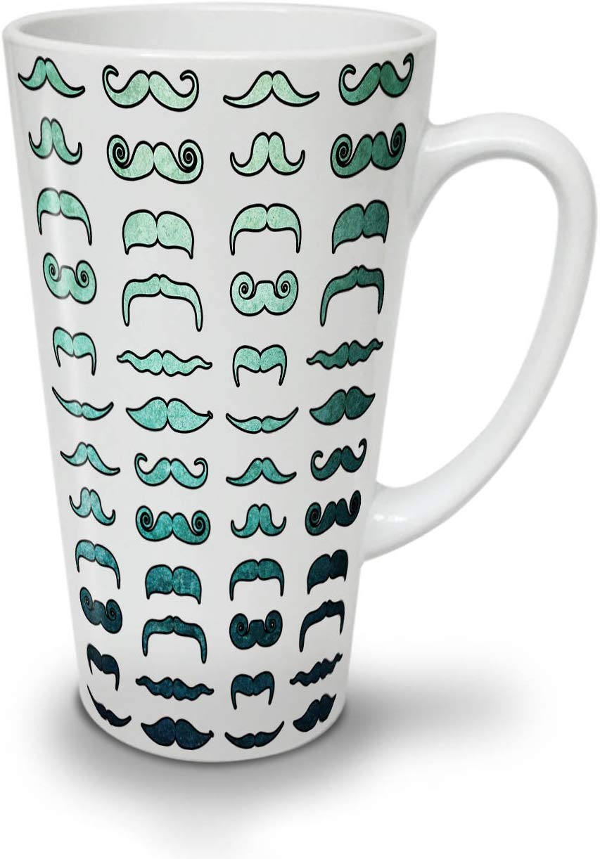 Mustache Stylish Fashion Latte Mug