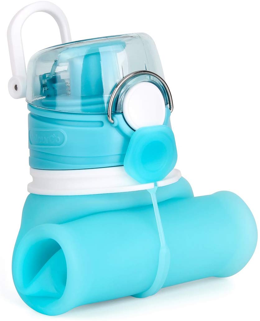 Collapsible Water Bottle with Leak Proof Valve