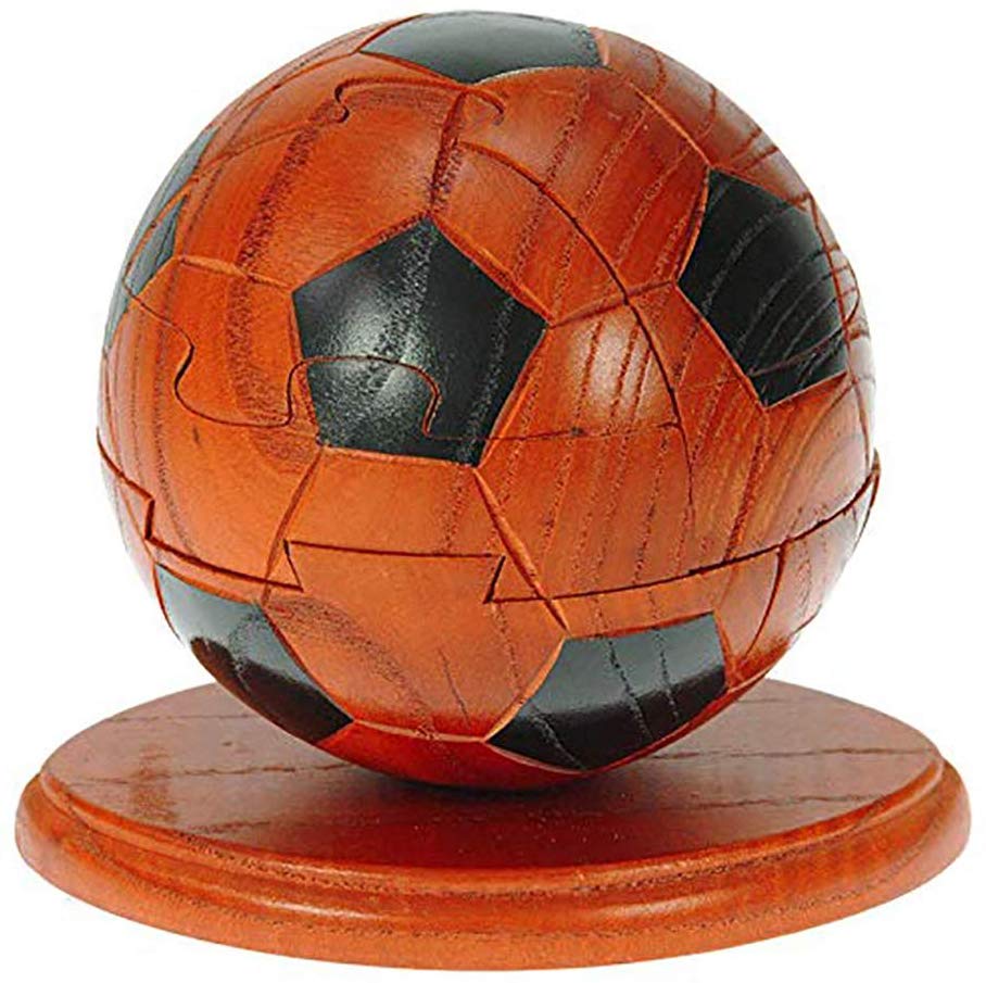 HomeZone® Handcrafted Football Themed Wooden 3D Jigsaw Puzzles