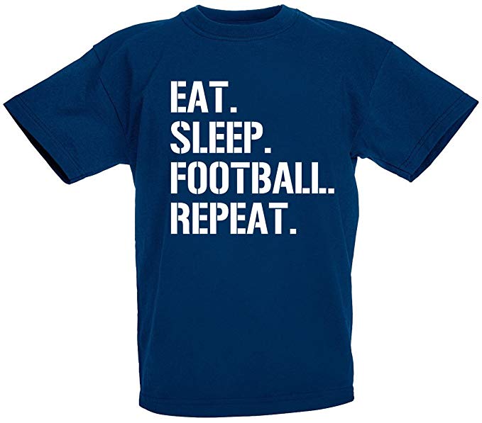 Eat Sleep Football Repeat Gift T-Shirt