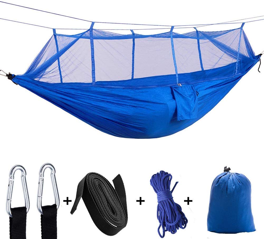Leezo Ultralight Parachute Hammock With Mosquito Net