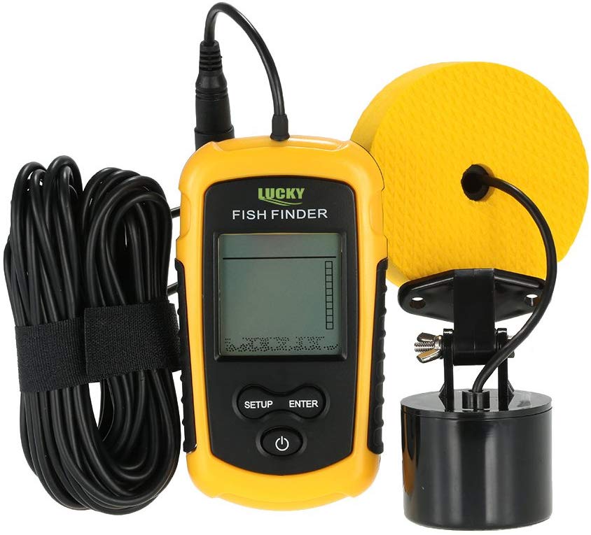 Portable Fish Detection Sonar Sensor Fishing Finder