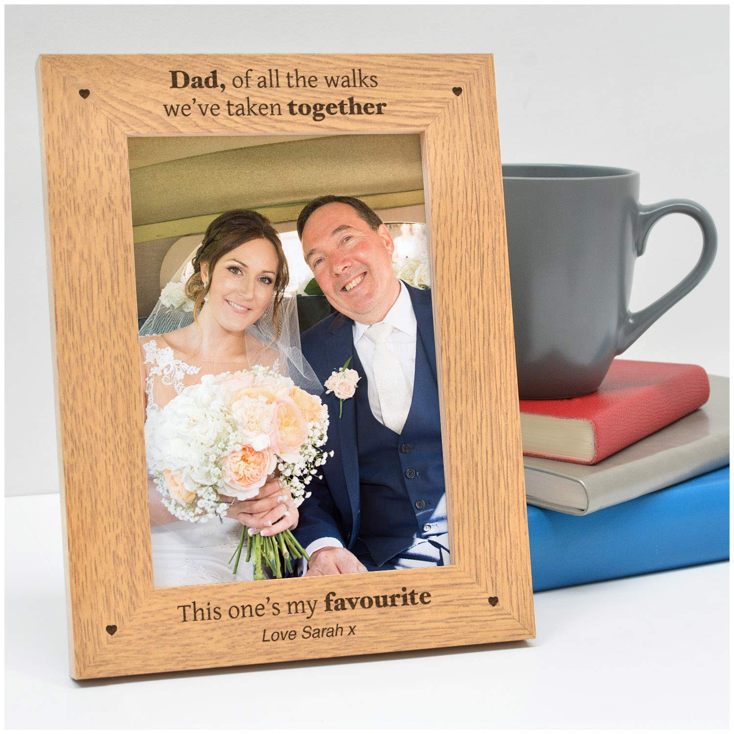 Personalised Father of the Bride Photo Frame Gifts