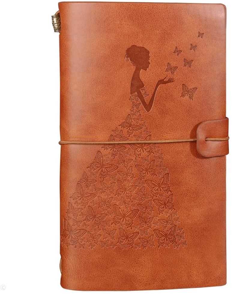 Leather Journal Refillable Travelers Notebook Notepad Diary