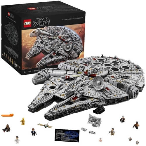 Lego Star Wars 75192 Millennium Falcon 2017 Edition UCS Gift Ideas for Who Have Everything