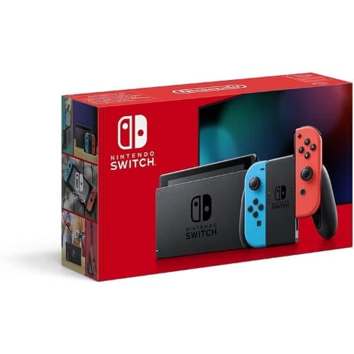 Nintendo Switch (Neon Red/Neon blue) Gifts For 14 Year Old Boys