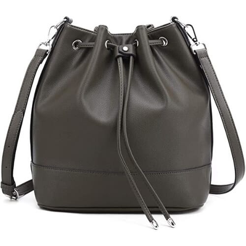 AFKOMST Bucket Bag for Women,Drawstring Shoulder Bag and Designer Ladies Handbags with 2 Shoulder Straps Gifts To Give Your Best Friend For Her Birthday