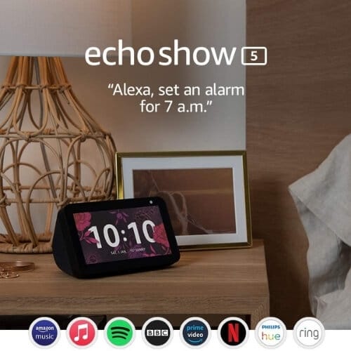 Echo Show 5 –Stay in touch with the help of Alexa Christmas Presents for Parents