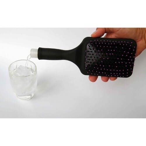 Binocktails Bev-Brush Paddle Brush Secret Flask Gifts To Give Your Best Friend For Her Birthday