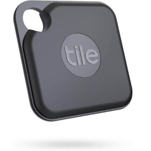 Tile Pro (2020) Bluetooth Item Finder, 1 Pack, Black. 120m finding range, 2 year battery, works with Alexa and Google Smart Home. iOS and Android Compatible. Find your Keys, Gifts To Give Your Best Friend For Her Birthday
