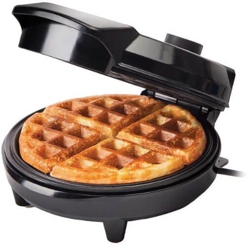 Global Gourmet by Sensiohome American Waffle Maker Iron Machine 700W I Electric I Stainless Steel Mould I Non-Stick Coating I Recipes I Deep Cooking Plates I Adjustable Temperature Control - Black Gift Ideas for Who Have Everything