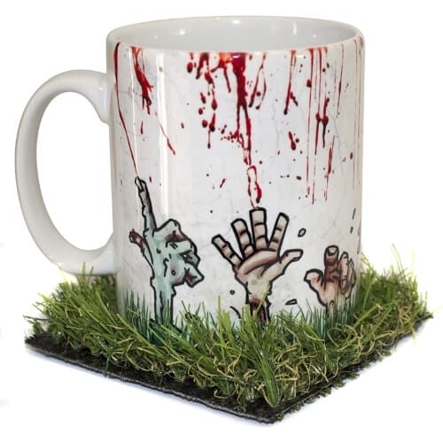 verytea Zombies Rising from the Grave Mug Zombie Gifts