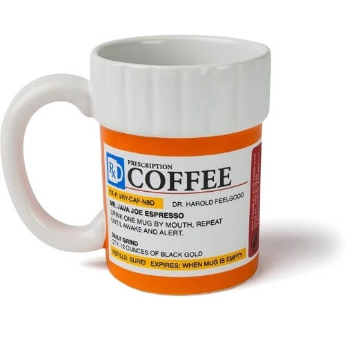 BigMouth Inc Prescription Pill Bottle Mug Gifts For Nurses